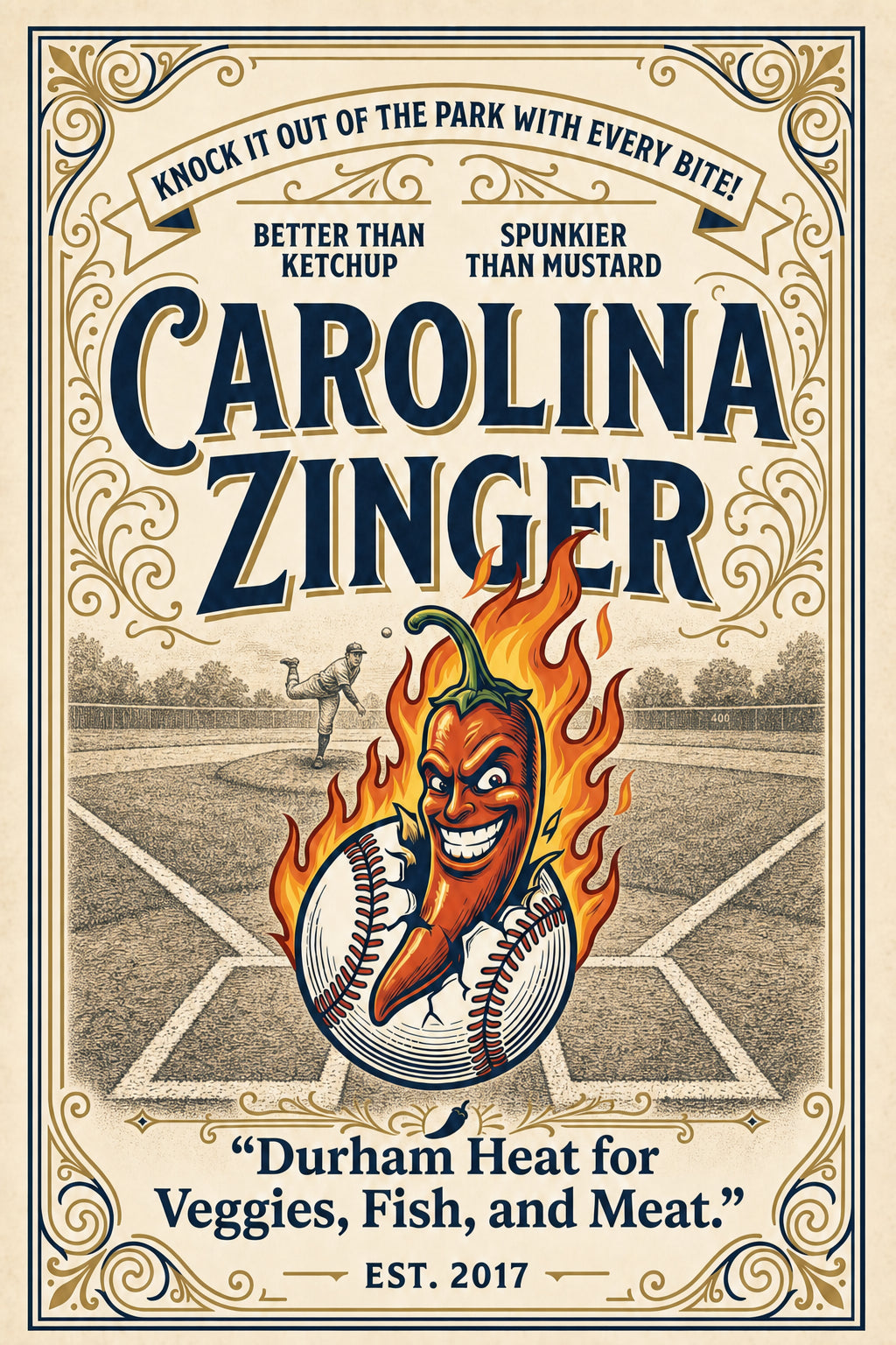Carolina Zinger Spicy Condiment